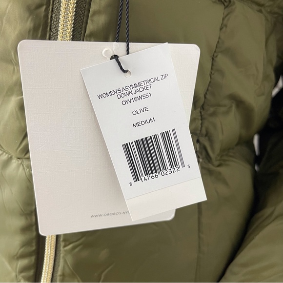 Orobos Asymmetrical Zip Down Jacket Size M - Picture 11 of 16